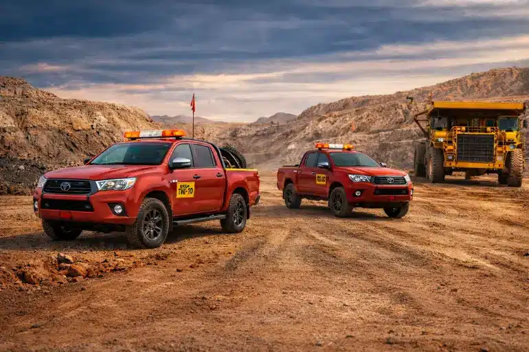 Arriendo de vehículos livianos para minería